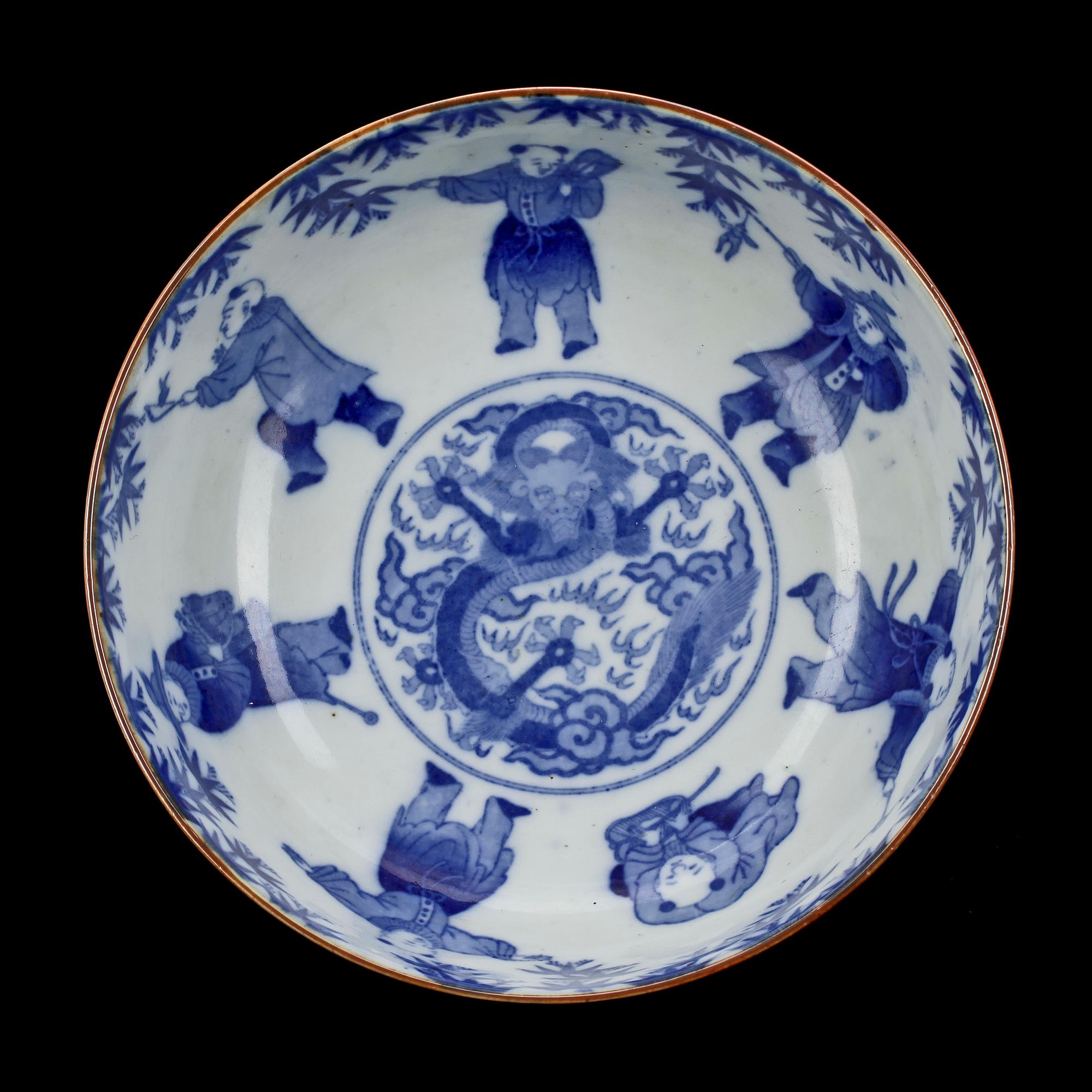 SKÅL, porslin, Kina, 1900-tal.