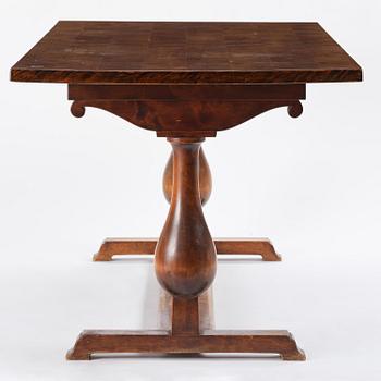 Axel Larsson, biblioteksbord, Swedish Grace, modell "802/5", Svenska Möbelfabrikerna, Bodafors, 1930-tal.