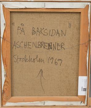 LENNART ASCHENBRENNER, olja på duk, signerad och daterad -69.