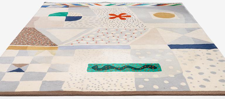 Josef Frank, a carpet, 'Matta nr 1', hand-tufted, Svenskt Tenn and Kasthall, c 350 x 260 cm.