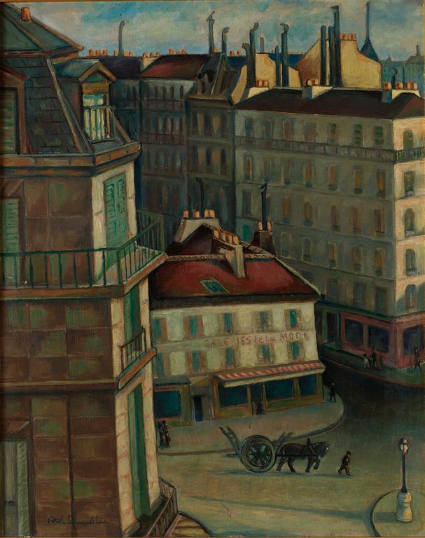 Axel Lundin, Paris 1920-tal.