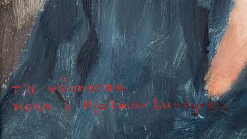 GRETA GERELL, oil on canvas, signed Gerell and dated 1932.