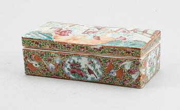 ASK, porslin, Kanton, Kina, 1800-tal.