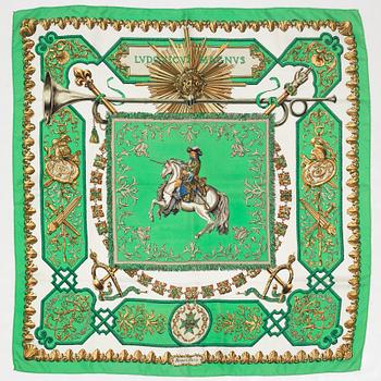 Hermès, scarf, ”Ludovicus Magnus”.