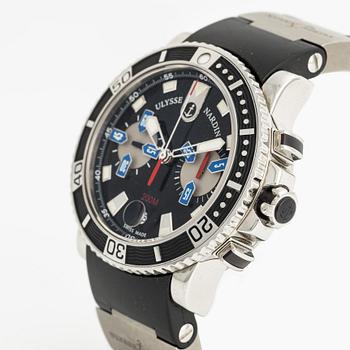 Ulysse Nardin, Marine Diver, Chronograph, wristwatch, 42.7 mm.