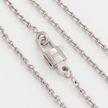 Hermès, halsband, "Kelly Cadenas", 18K vitguld och diamanter.