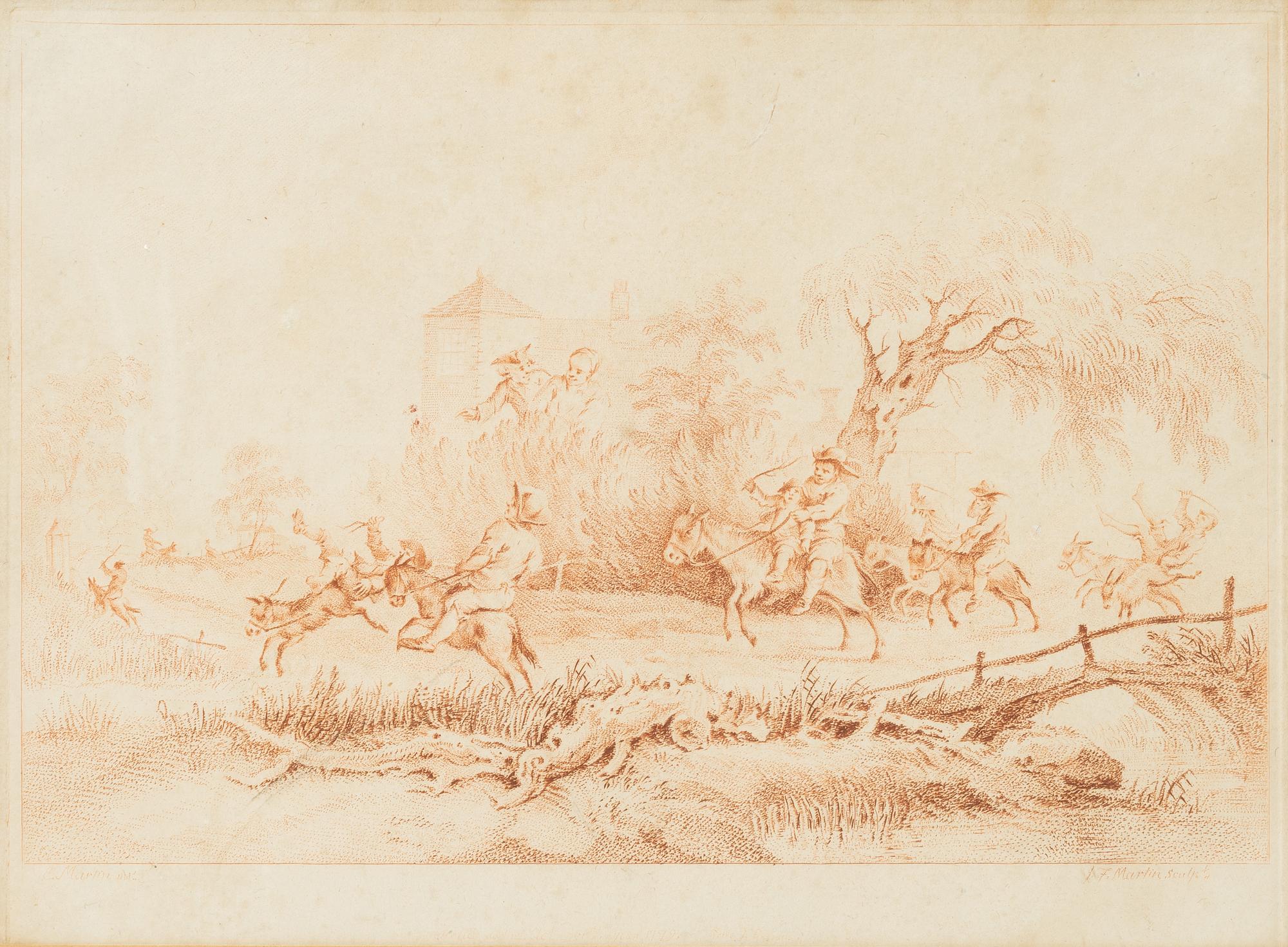 Elias Martin, Engravings, 8 pcs.