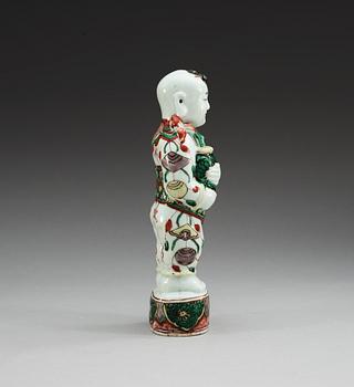 FIGURIN, porslin. Qing dynastin, Kangxi (1662-1722).