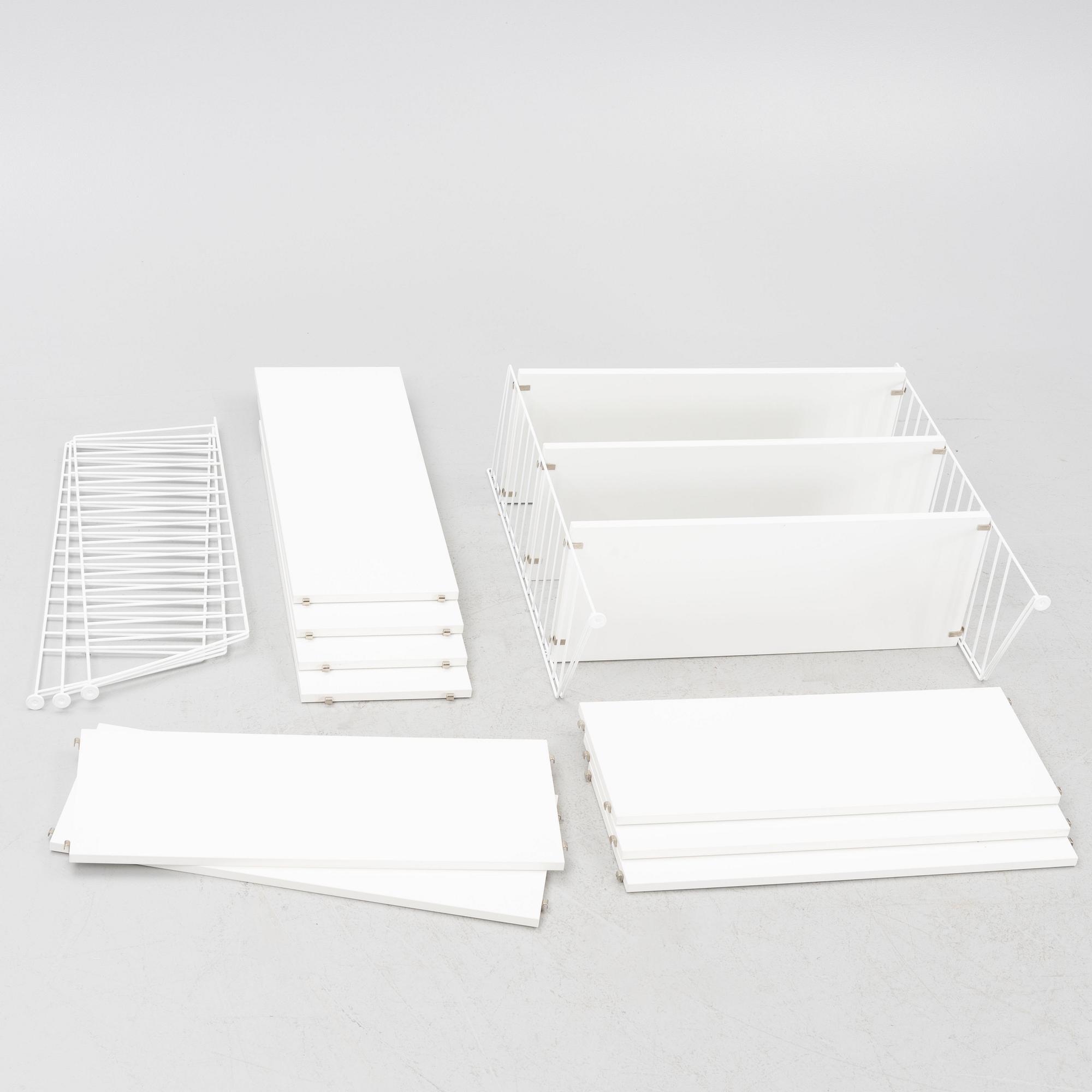 Nils Strinning, a 'String/BFB Hyllan' shelving system, String Design AB, 21st Century.