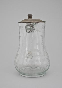 STOP, glas, Österrike/Tyskland. 1700/1800-tal.