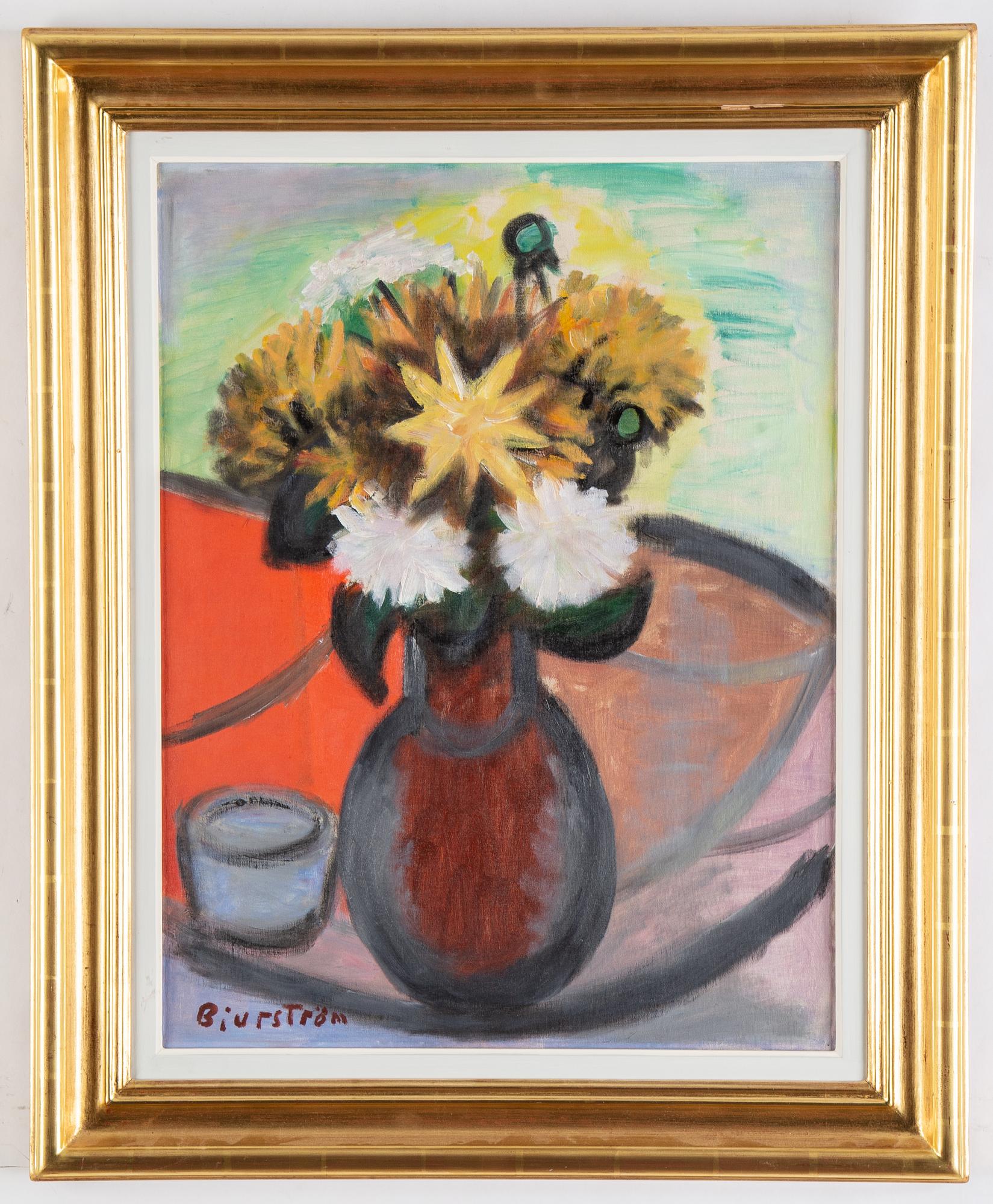 Tor Bjurström, oil on canvas, signed.