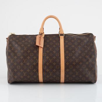 Louis Vuitton, bag, "Keepall 55 Bandoulière", 2021.