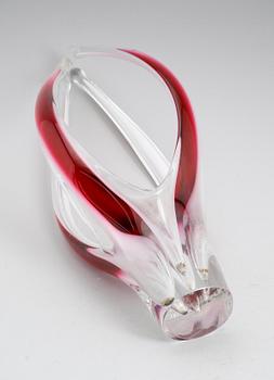 VAS, glas, Coquille, sannolikt Paul Kedelv, Flygsfors, 1950-tal.