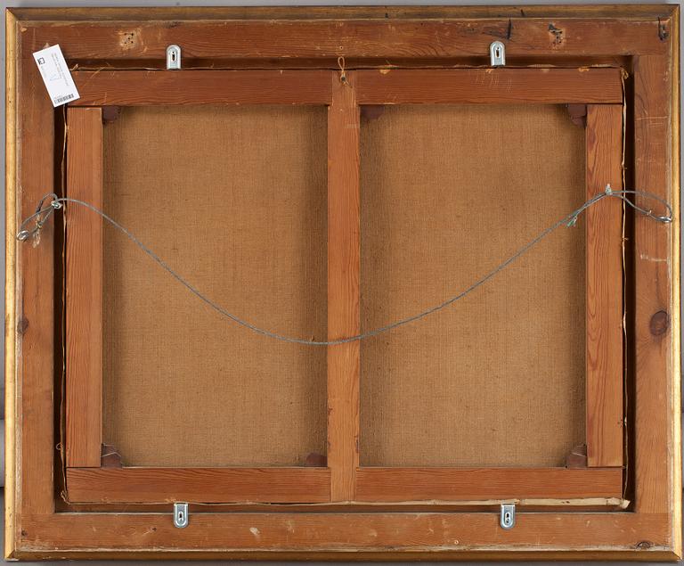 OKÄND KONSTNÄR, olja på duk, 1800-tal.