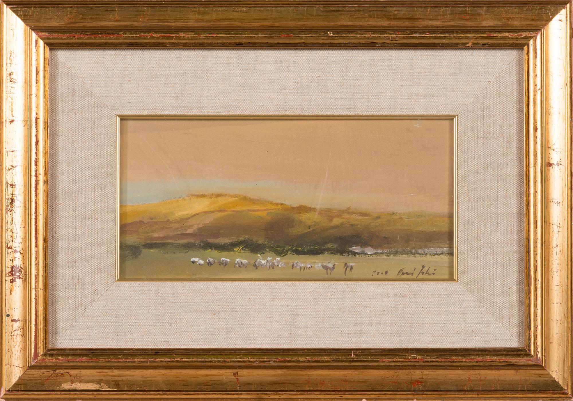 Olli Joki, oil on canvas, signed and dated 2006.