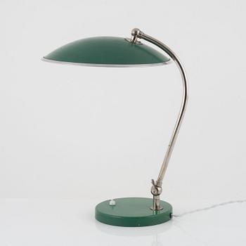 Harald Notini, a table lamp, model "15266", Arvid Böhlmarks Lampfabrik, 1940s.