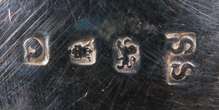 SÅSSNIPA, silver, London, England. 1700/1800-tal.