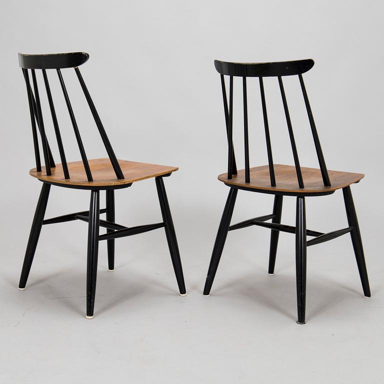 Ilmari Tapiovaara, Six mid-20th century  'Fanett' chairs for Asko.