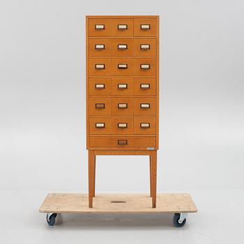 Archive cabinet, mid-20th century.