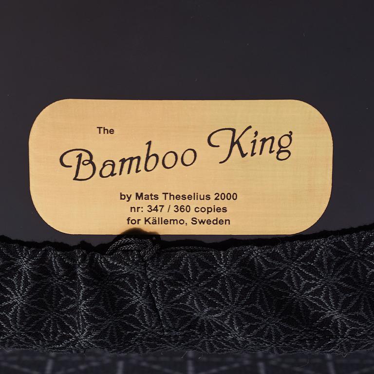 Mats Theselius, an armchair, "The Bamboo King", ed. 347/360, Källemo, post 2000.