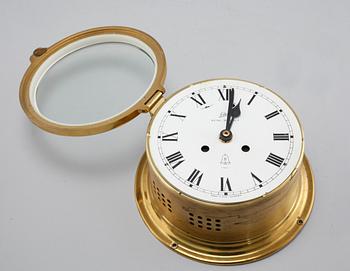 A wall clock and a barometer from Schatz, made in the fourth quarter of the 20th century.