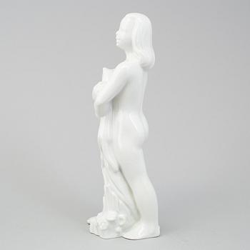 A Harald Salomon porcelain figurine, Rörstrand, third quarter of the 20th century.