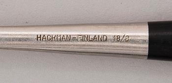 BERTEL GARDBERG, bestick 19+2+9, Hackman 1900-talets mitt.