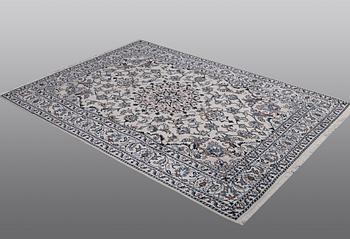 Matto, Nain, part, silk, ca 230 x 158 cm.