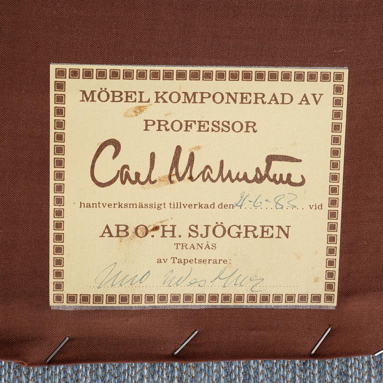Carl Malmsten, a 'Farmor' easy chair, OH Sjögren Tranås second part of the 20th century..