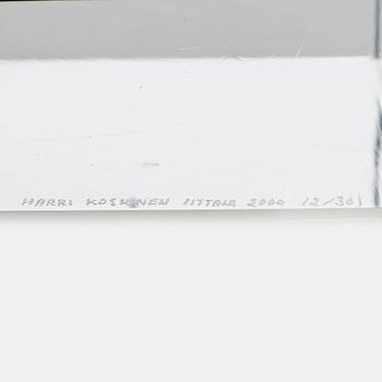 Harri Koskinen, 'Alue', Pro Arte glass sculpture signed Harri Koskinen, Iittala 2000 12/30.
