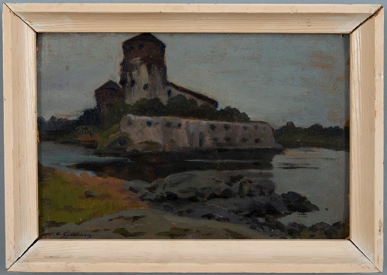 Feodor Feodorovitch Buchholz, CASTLE OF ST. OLAF (OLAVINLINNA). БУХГОЛЬЦ, ФЕДОР ФЕДОРОВИЧ (1857-1942)
ЗАМОК ОЛАВИНЛИННА.