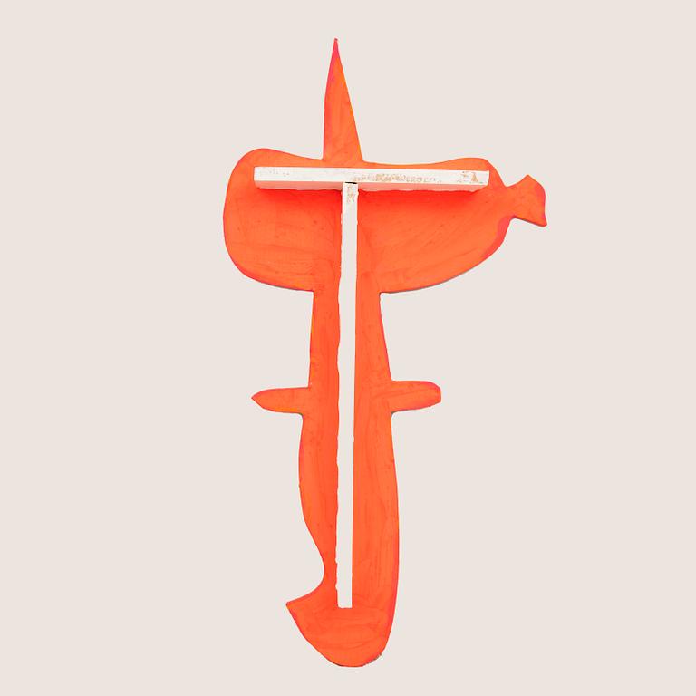 Kristina Elander, väggskulptur Utan titel.