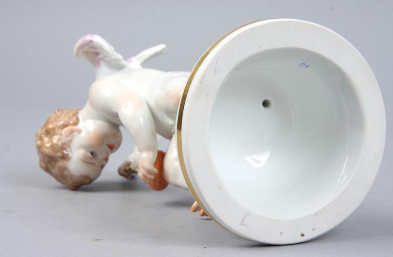 FIGURINER, 2 st, porslin, Meissen, 1800/1900-tal.