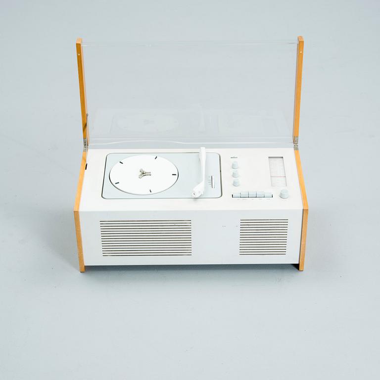 RADIOGRAMMOFON, "Phonosuper SK-5", Hans Gugelot & Dieter Rams, Braun AG, Tyskland, 1950-60-tal.