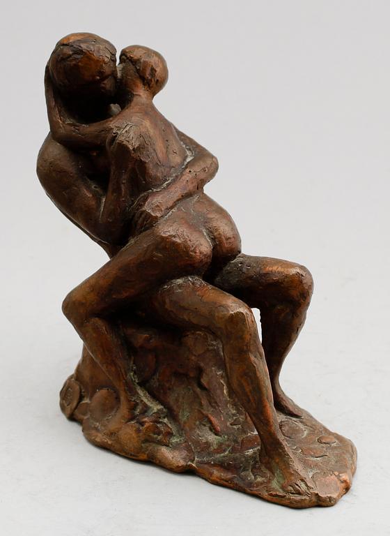 SKULPTUR, brons, sign IB, sannolikt Ib Braun.