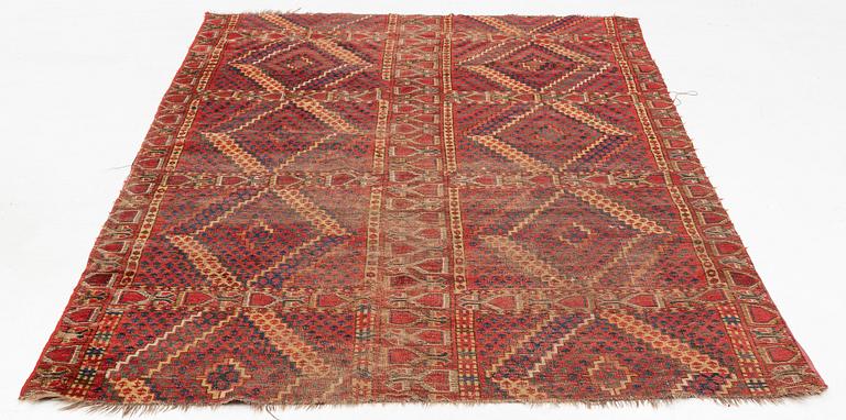 Matta, antik Beshir/Ersari, ca 284 x 163 cm.