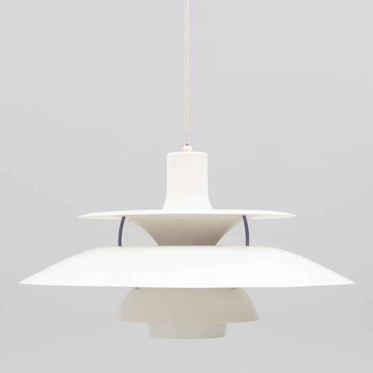Poul Henningsen, a PH 5 ceiling lamp. Louis Poulsen Denmark.