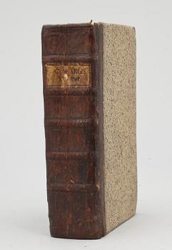 KOKBOK, "Hjelpreda i hushållningen för unga fruentimer" av C. Warg, tioende upplagan, Stockholm 1795.