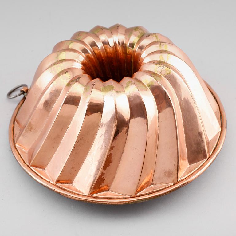 ALADÅBFORM, koppar, 1800-talets mitt.