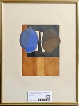 BERTRAND DORNY,  färgetsning, "Fenetre" 14/50, sign.