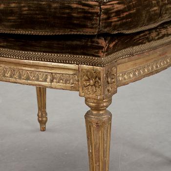 TABURETT, Louis XVI-stil 1800-talets andra hälft.