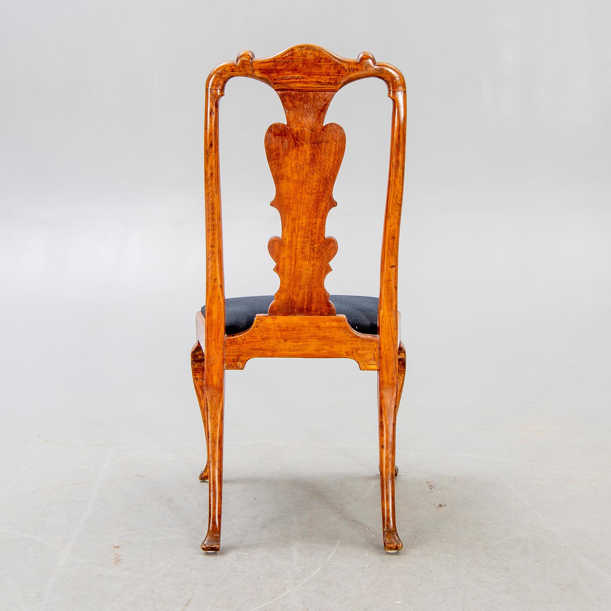 A Louis XV chair mid 1700s.