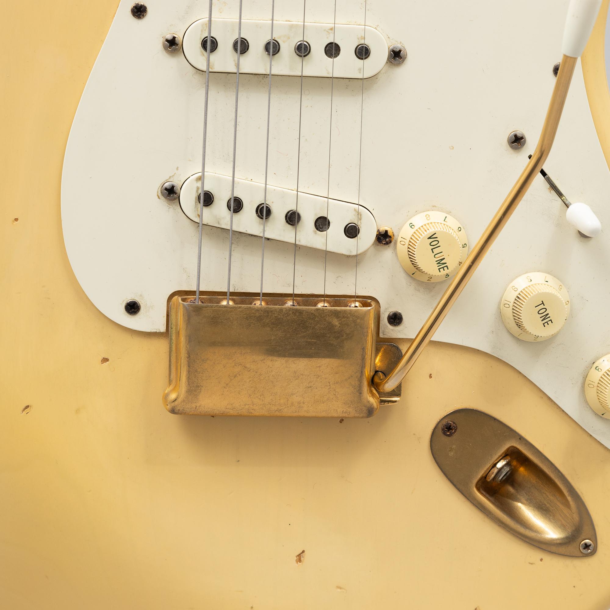 Fender, "Stratocaster", "Custom Relic", "CS50", electric guitar, 1997, USA.
