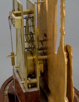 BORDSPENDYL, signerad Henrik Wahlqvist, Stockholm, daterad 1847.