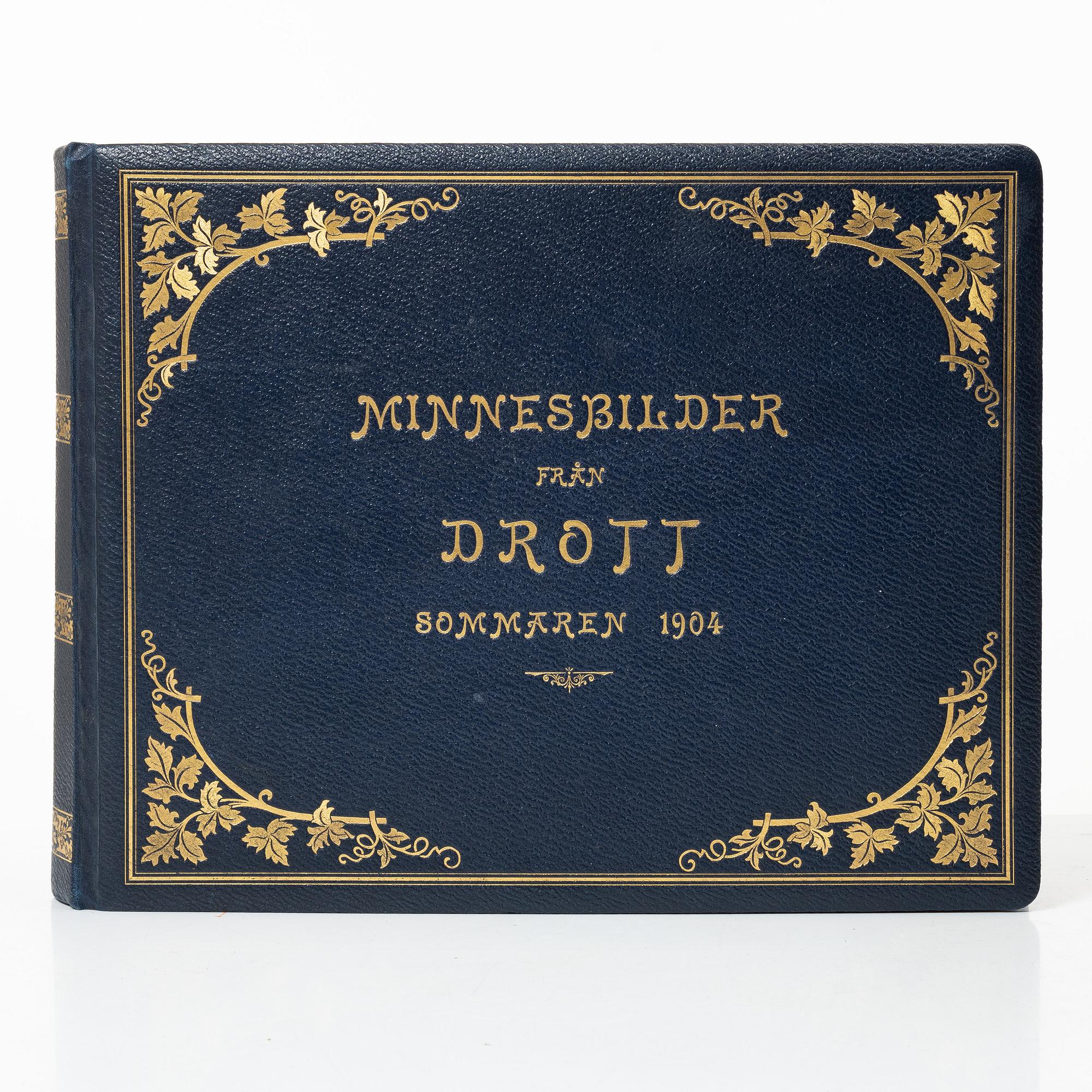 Fest och vardag på Oscar II:s Drott, 1904.