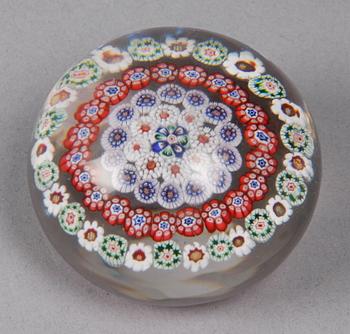 BREVPRESS, glas, Baccaratstil. Tidigt 1900-tal.