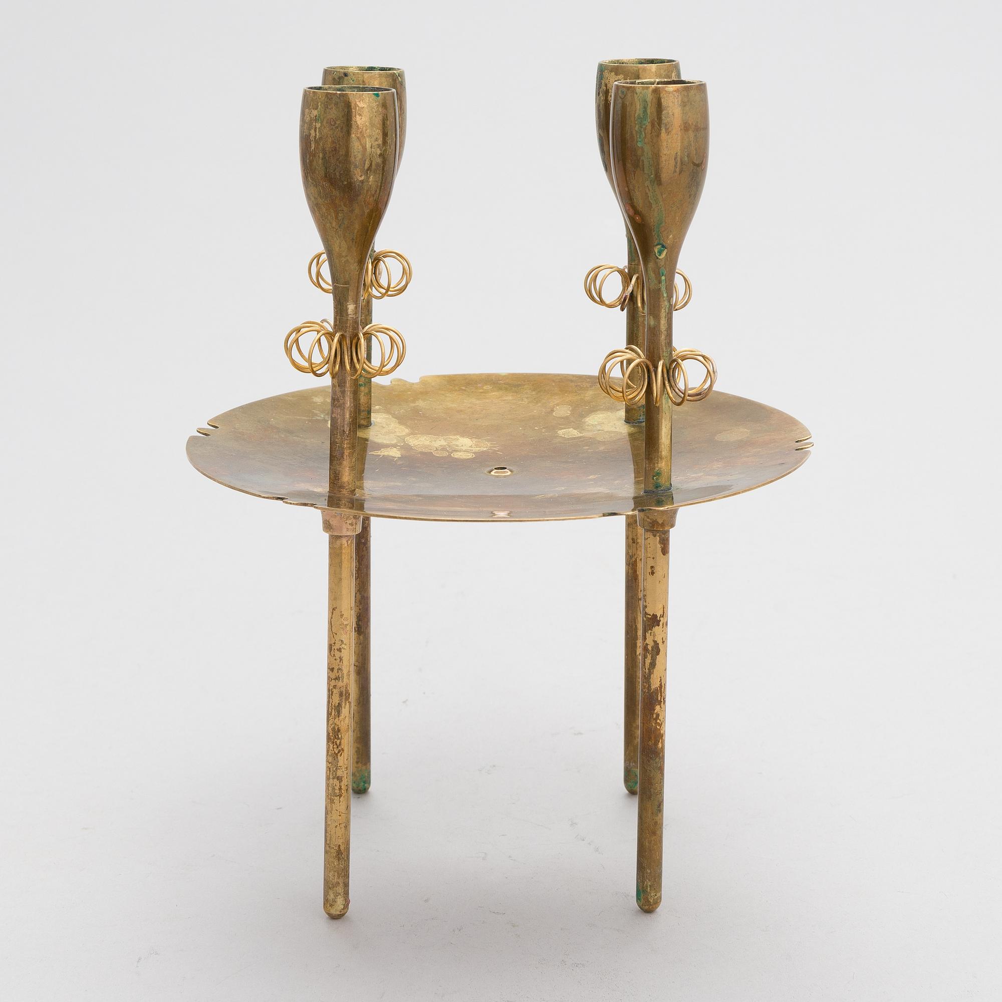 Paavo Tynell, kandelaber, Taito 1930-tal.