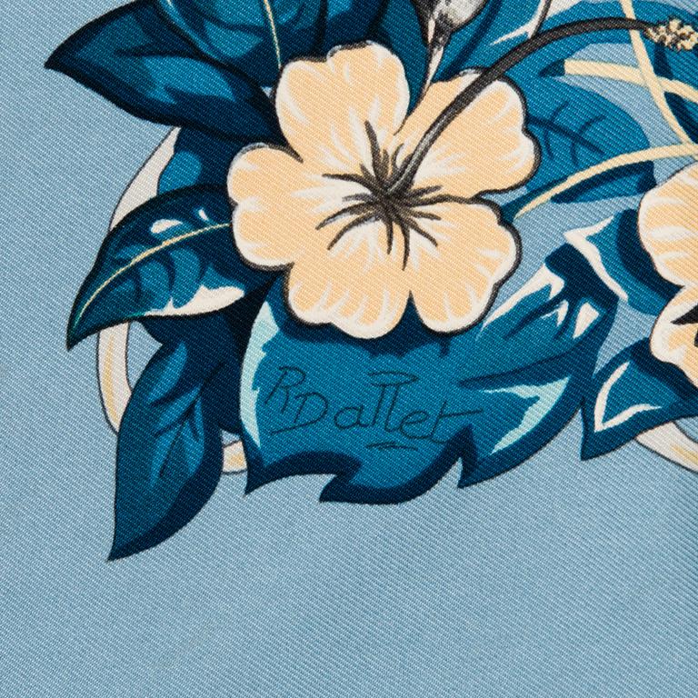 HERMÈS Two Silk Scarves.