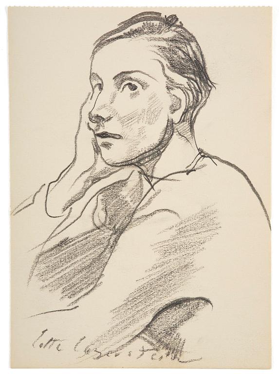 Lotte Laserstein, Thinking Traute.