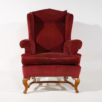 FÅTÖLJ, barockstil, 1900-tal.